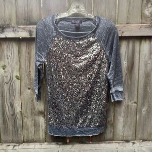 Sugar Rush sequins top sz. S